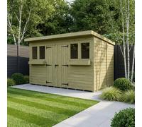 Diy Sheds 12X5 Pent Summer Shed