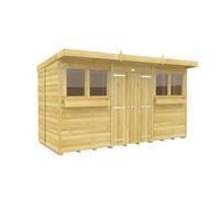 Diy Sheds 12X5 Pent Summer Shed Loglap