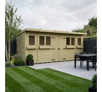 Diy Sheds 18X6 Pent Summer Shed