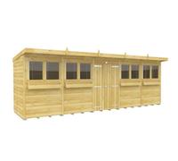 Diy Sheds 20X5 Pent Summer Shed Loglap