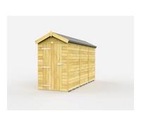 Diy Sheds 4X12 Apex Shed - Single Door Without Windows