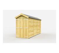 Diy Sheds 4X13 Apex Shed - Double Door Without Windows