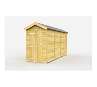Diy Sheds 4X13 Apex Shed - Single Door Without Windows