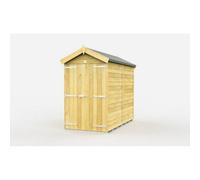 Diy Sheds 4X7 Apex Shed - Double Door Without Windows