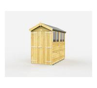 Diy Sheds 4X8 Apex Shed - Double Door With Windows