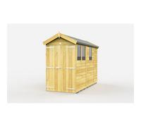 Diy Sheds 4X9 Apex Shed - Double Door With Windows