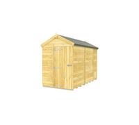 Diy Sheds 5X10 Apex Shed - Single Door Without Windows
