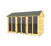 Diy Sheds 5X12 Apex Summer House (Full Height Window)