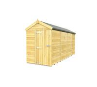 Diy Sheds 5X15 Apex Shed - Single Door Without Windows