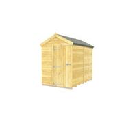 Diy Sheds 5X8 Apex Shed - Single Door Without Windows
