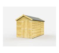 Diy Sheds 6X12 Apex Shed - Double Door Without Windows