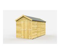 Diy Sheds 6X13 Apex Shed - Double Door Without Windows