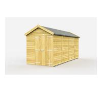 Diy Sheds 6X15 Apex Shed - Double Door Without Windows