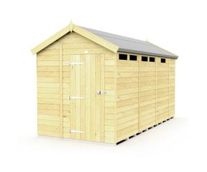 Diy Sheds 7X13 Apex Security Shed - Single Door