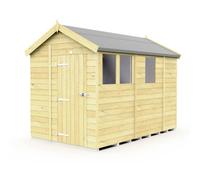 Diy Sheds 7X9 Apex Shed - Single Door With Windows