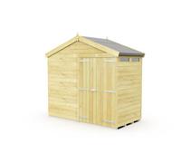 Diy Sheds 8X4 Apex Security Shed - Double Door