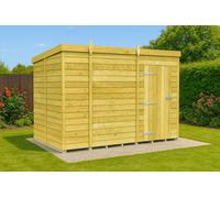Diy Sheds 9X7 Pent Shed - Single Door Without Windows