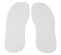 DIY Shoe Repairs, Rubber Full Soles Repair Pads for Men's and Women's Shoes Heels or Boots (White)