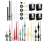 DIY Silent Clock Movement Collection with Metal Hands for Custom Wall Clock Design and Functional Art Projects (22mm)