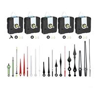 DIY Silent Clock Movement Collection with Metal Hands for Custom Wall Clock Design and Functional Art Projects ((13+18+20+22+24) mm)