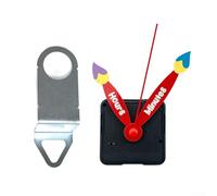 DIY Silent Quartz Clock Movement, 16mm Shaft Length with Hook and 7 5mm Thread for Custom Projects (B)