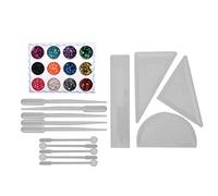DIY Silicone, 18 Piece Package, Flexible and Durable, for Crafting with Friends on Weekend Projects