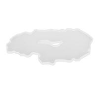 DIY Silicone Coaster Mold for Resin - 13.6x9.1in Large Tray Mold for Making Tea Coasters, Decorative Crafts