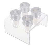 DIY Silicone Lipstick Mould Kit 4-Piece Set for Lip Gloss Making Includes Holder for Makeup Enthusiasts