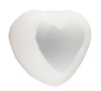 DIY Silicone Mold Heart Shaped Love Soap Mold, Flexible Reusable Silicone Craft Mold for Resin Candles Bath Bombs, Handmade Gift Making Supplies for Friends and (4 inch Braided Heart XX-29)