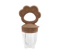 DIY Silicone Mould Baby Food Grade Silicone Bear Fruit Feeder Perfect Teething Toy and Pacifier for Infants and Toddlers (D, 18X10X3CM)