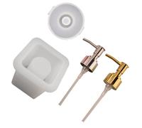 DIY Silicone Spray Bottle Mold for Resin Artists and Soap Makers | White Non-stick Silicone, Easy Separation and Storage, for Lotion, Shampoo, Home Use