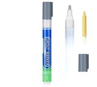DIY Simple Grout Reviver Pen for Floor & Wall Tile Joints 7 Colours Mid Grey Single