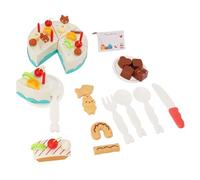 DIY Simulation Birthday Cake Toy Set, Improve Fine Motor Skills, Vibrant Colors, Great Gift Idea, Perfect for Tea Parties (#12)