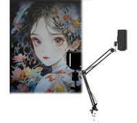 DIY Sketch Painting Desk Tool with Drawing Projector, Mobile Photo Album Import, Manual Focus, and Vertical Screen Adjustment for Artists