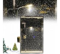 DIY Snow Scene Lamp, Acrylic Snowy Night Light with Moving Snow Effect, Desktop Mini Light with Street Lamp Design, for Home Decor and Creative Indoor Craft