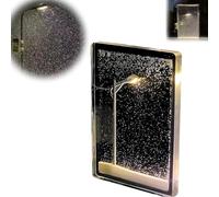 DIY Snow Scenery Night Light,2024 New Handmade DIY Christmas Snowy Night Street Lamps Night Light,Snow Scenery Street Lamp Snowflake Lamp for Bedroom Christmas Indoor Party Decoration