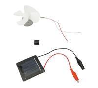 DIY Solar Fan Science Experiment Kit for Kids - Hands-on STEM Learning Toy with DC Motor, Easy Assembled for Homeschool & Classroom Teaching Props