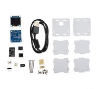 DIY Soldering Kit for esp8266 Clock with Acrylic Case DIY Soldering
