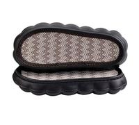 DIY Sole Spring and Summer Linen Insole Shoes with Soft and Lightweight Hand-Woven Fabric Strips and Yarn(Black,40-41)