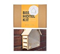 DIY Solitary Bee Hotel Kit - Make your own home for wild bees. Bee-friendly gift for nature lover. 190 x 215 x 70mm