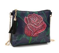 DIY Special Shape Diamond Painting Clutch Bag Rhinestone Stitch Shoulder Bag Handmade Arts Craft Makeup Bag for Art Crafts