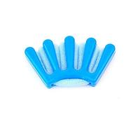 DIY Sponge Hair Styling Tools, 1PC Sponge Hair Braider Multifunctional Braiding Tool French Twist Plait Braider Palm Shaped Diy Styling Accessories(Blue)