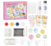 DIY Squeeze Toys Kits, Make Your Own Squishies Set, Super Soft Silicone Rubber Fast Cure Taba Squishy Making Kit, Squeeze Fidget Toy for Stress Relief, DIY Kits for Adults, DIY Squishy Kit