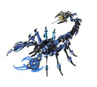 DIY Stainless Steel 3D Abyssal Lord Scorpion King Model Kit, Mechanical Cyberpunk Style Perfect Collectible Gift for Adults & Teens (200+ Pcs)