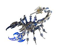 DIY Stainless Steel 3D Arc Pulse Scorpion King Model Kit, Mechanical Cyberpunk Style Perfect Collectible Gift for Adults & Teens (200+ Pcs)