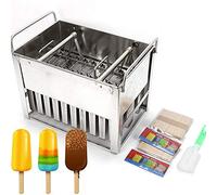 DIY Stainless Steel Molds Ice Pop Molds Pop Popsicle Ice Cream Stick Holder