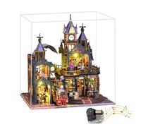 DIY Steampunk Train Station Model Kit - Railtrack Phantom City - Victorian Fantasy Architecture 3D Puzzle for Adults (Railtrack B)