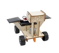 DIY STEM Solar Rover Assembly Model Wooden Educational Physics Teaching Aid Creative Handmade Technology Kit for