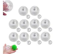 DIY Stress Ball Making Kit - 10Pcs Blank Pressure Ball Skin DIY Kit, Make Your Own Fidget Pressure Balls,Stress Relief Sensory Toys Arts and Crafts for Teens Adults (5cm)