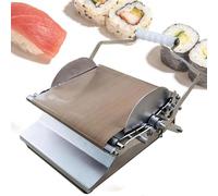 DIY Sushi Roller Mold Maker, Seaweed Rice Ball Wrapping Machine, Stainless Steel Round Sushi Rolling Machine, Manual Round Sushi Rolling Tool, Rapid Prototyping, for Sushi Restaurant, Kitchen